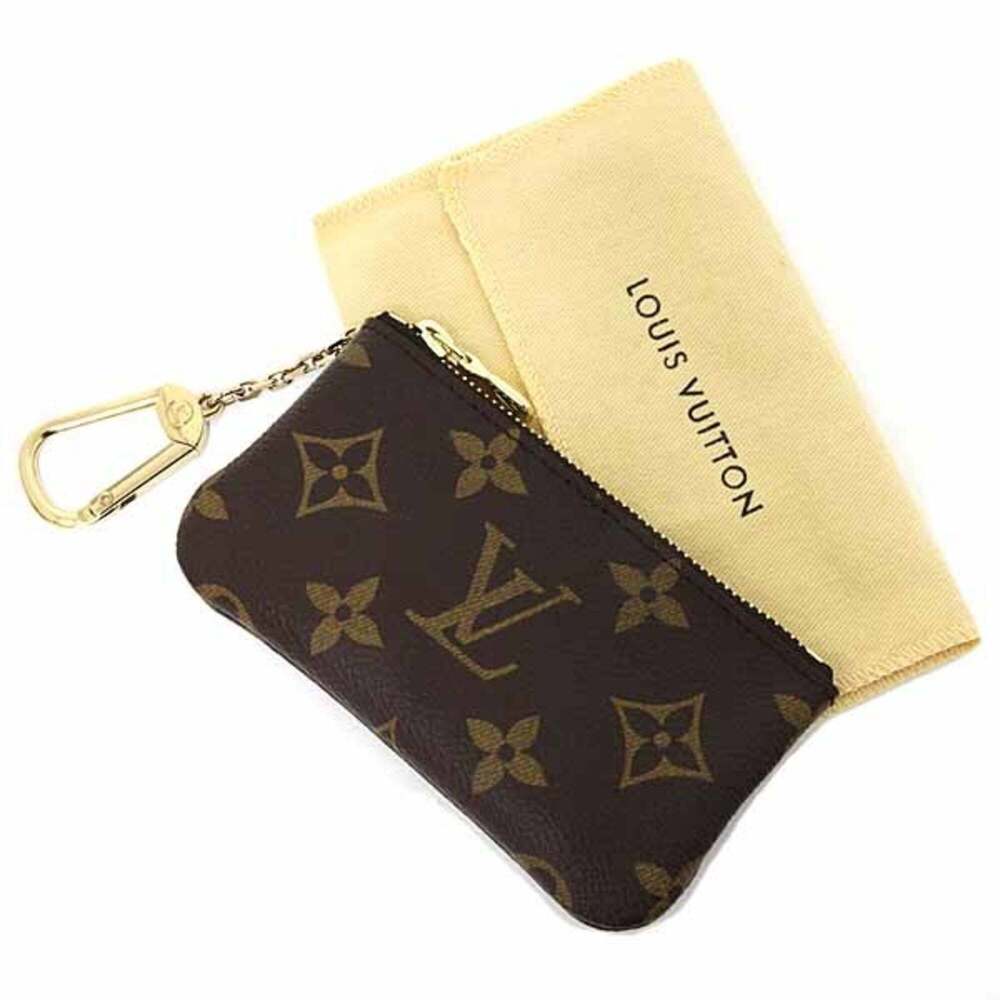 LOUIS VUITTON Authentic Brown Monogram Canvas Pochette Mini Bag - Picture 2 of 6